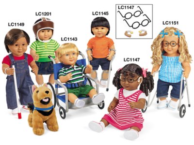Adaptive Equipment for Dolls with Special Needs&nbsp;- Complete Set