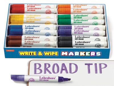 Best-Buy Washable Fine-Tip Markers - Student Pack at Lakeshore Learning