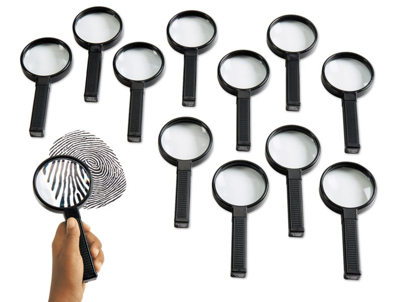 Magnifying Glass, Magnifying Glass with Light and Stand - 2 in 1  Lightweight Mag