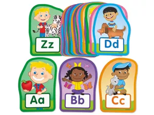 Lakeshore Kids™ Alphabet Card Bulletin Board Set