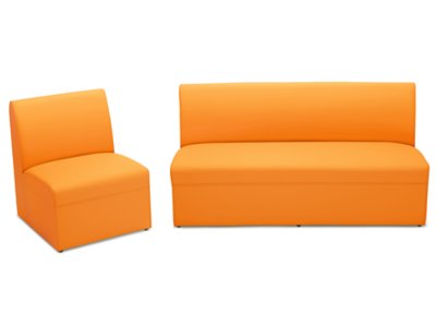 Flex-Space Cozy Work Space Bundle - Orange