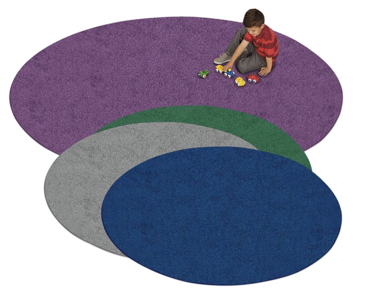 Comfy Round Classroom Carpets at Lakeshore Learning