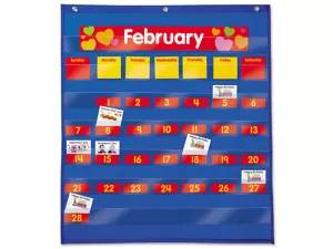 Classroom Calendar Pocket Chart