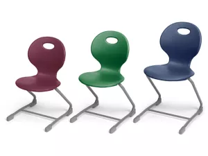 Flex-Space Signature Colors Ergo Bounce Cantilever Chairs