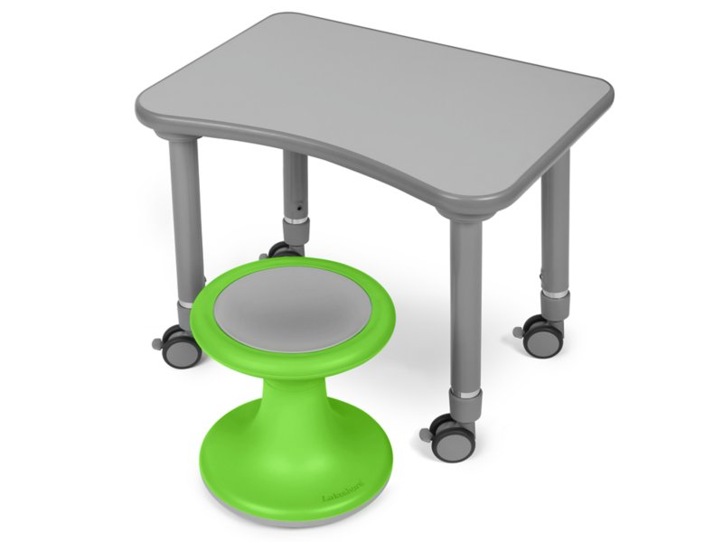  Wobble Stool Air balance ball chair on wheels