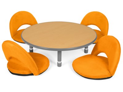 Flex-Space Comfy Floor Table Zone at Lakeshore Learning