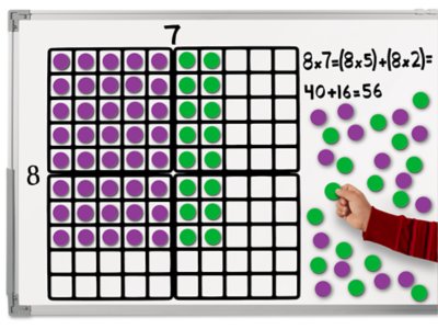 Jumbo Magnetic Multiplication Arrays - Set of 4 at Lakeshore Learning