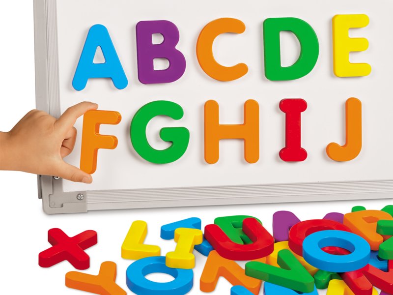 Magnetic Letters Childrens Kids Alphabet Magnets In UPPER Cases Learning Gifts 