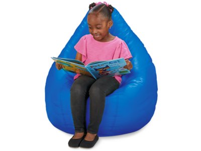 Premium Teardrop Beanbag Seat - Blue