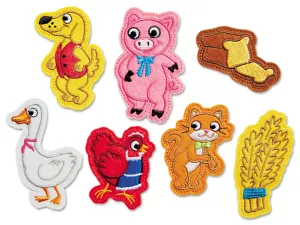 Little Red Hen Storytelling Puppets