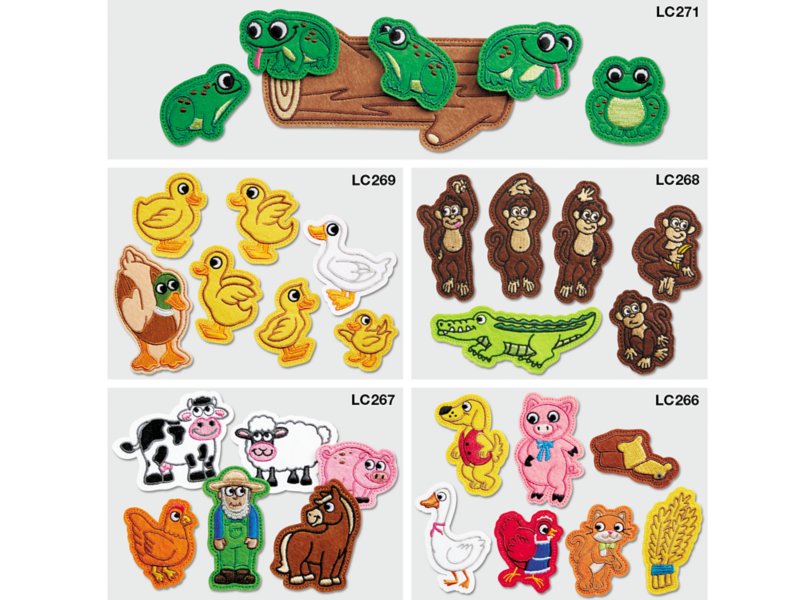 Storytelling Puppets Set 1 at Lakeshore Learning
