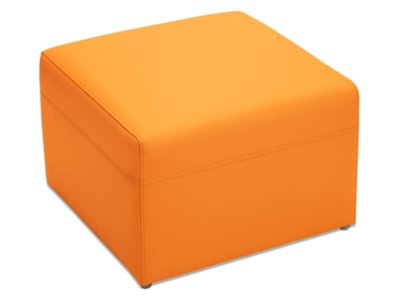 Flex-Space Modular Ottoman - Orange