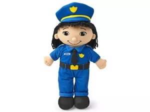 Police Officer Washable Doll