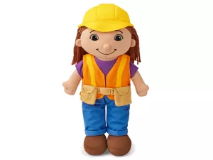 Construction Worker Washable Doll