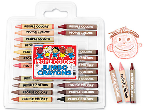 CRAYONS STUDENT Plastic crayons box 25 single colours