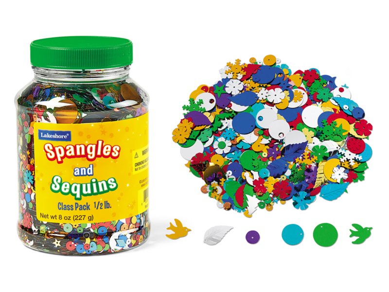 Colorations Sequins & Spangles - 1 lb.