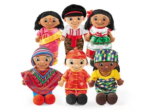 Washable Dolls from Around the World&nbsp;- Complete Set