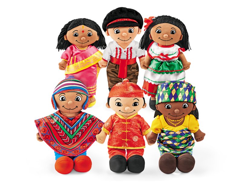 Ancient Culture Peg Dolls, Multicultural Peg Dolls International