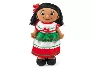 Mexican Girl Washable Doll