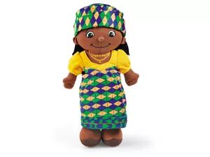 Ghanaian Girl Washable Doll