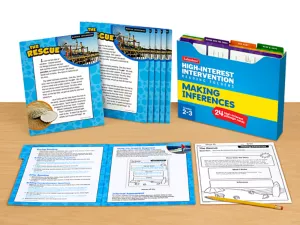 Making Inferences High-Interest Intervention Reading Folders&nbsp;- Gr.&nbsp;<span style="white-space: nowrap;">2-3</span>