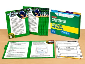 Central Message High-Interest Intervention Reading Folders&nbsp;- Gr.&nbsp;<span style="white-space: nowrap;">2-3</span>