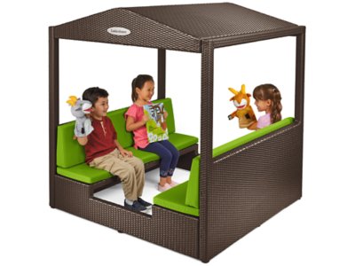 Outdoor 9-Cubby Storage Unit at Lakeshore Learning