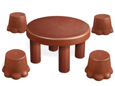 Indoor/Outdoor Table & Tree Seats