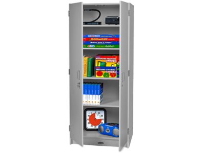 FlexSpace Locking Storage Modern Gray at Lakeshore Learning