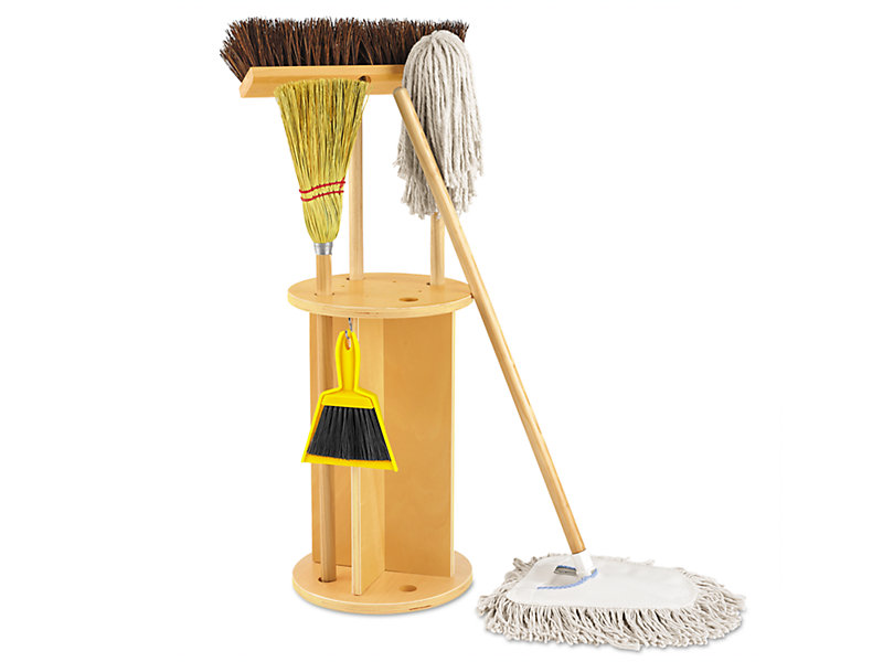 Hape - Clean Up Broom Set