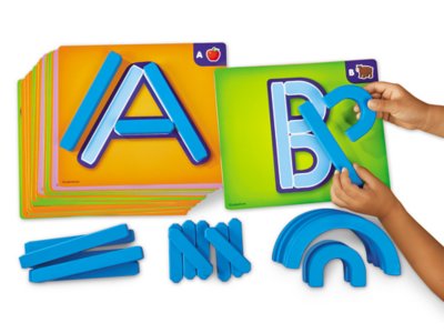 Alphabet Puzzles Storage Rack at Lakeshore Learning