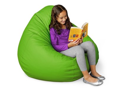 Flex-Space Jumbo Beanbag Seat - Green (36"w x 34"h)
