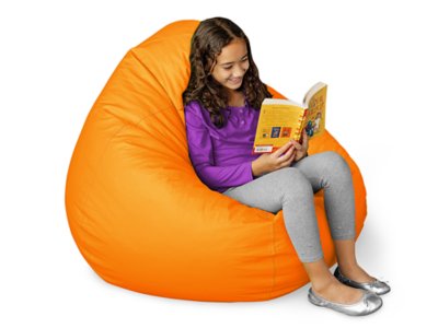FlexSpace Jumbo Beanbag Seat Orange (36"w x 34"h) at Lakeshore Learning