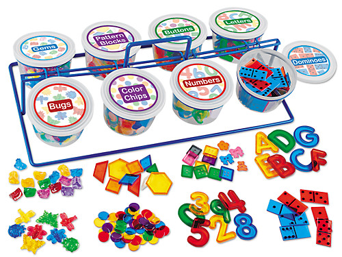 150 Pieces - Light Table Manipulatives multi-color - Teaching