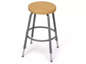 Flex-Space Height-Adjustable Stool&nbsp;- Maple