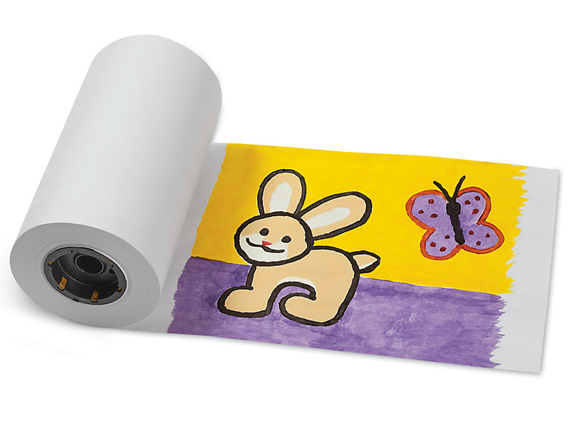 Easel Paper Roll,6 Roll Art Paper Roll Replacement Kid's Art Easel