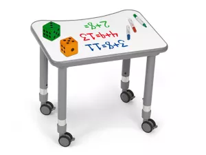 Flex-Space Write&nbsp;& Wipe Mobile Student Desk