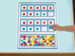 Light Table Counting Tray