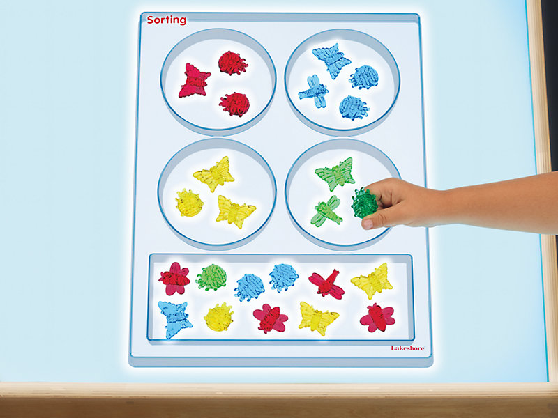 Light Table Sensory Play Materials - Complete Set at Lakeshore Learning