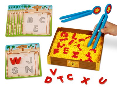 Learn the Alphabet! Dough Mats