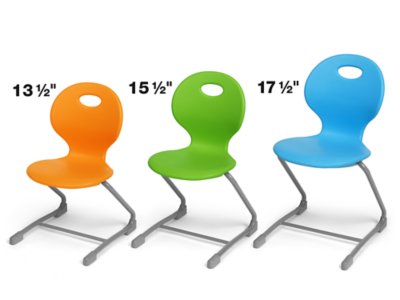 Flex-Space Ergo Bounce Cantilever Chairs 