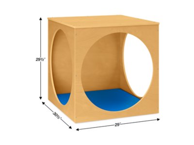 Classic Birch Quiet Time Privacy Cube