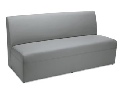 Flex-Space Modular Couch for Three - Gray