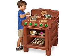 Pretend & Play Hardwood Kitchen Set at Lakeshore