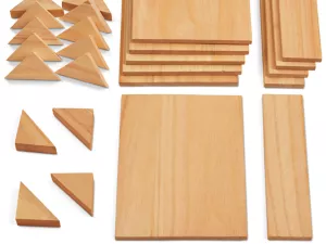 Maker Space Wooden Shapes Pack