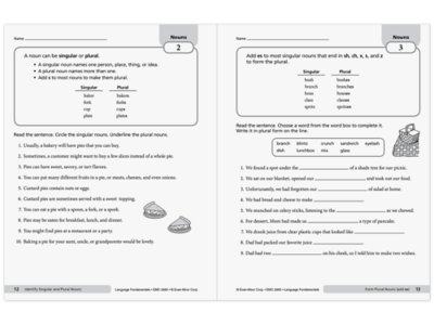 Language Fundamentals Activities Workbook&nbsp;- Gr.&nbsp;5