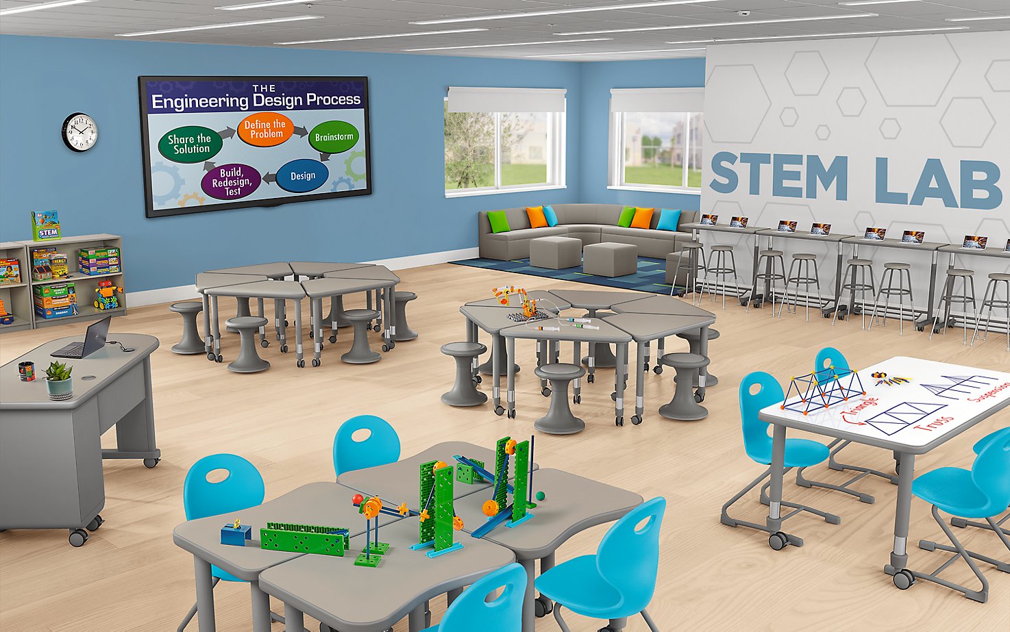 Using ESSER Grants for Classroom Furniture Lakeshore®