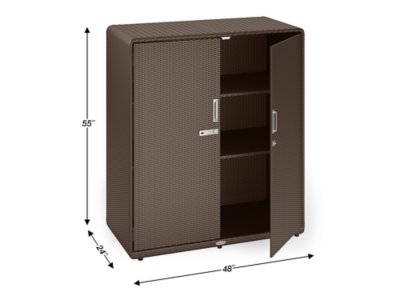 Outdoor Lockable Storage Cabinet