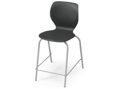 Modern Edge Café Stool - 30" - Charcoal Gray