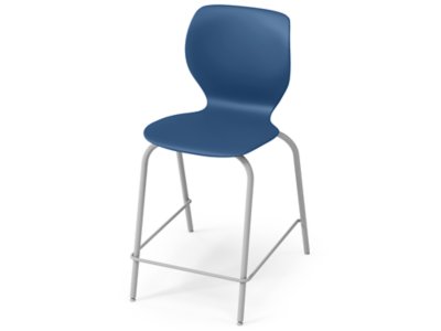 Modern Edge Café Stool - 30" - Midnight Blue